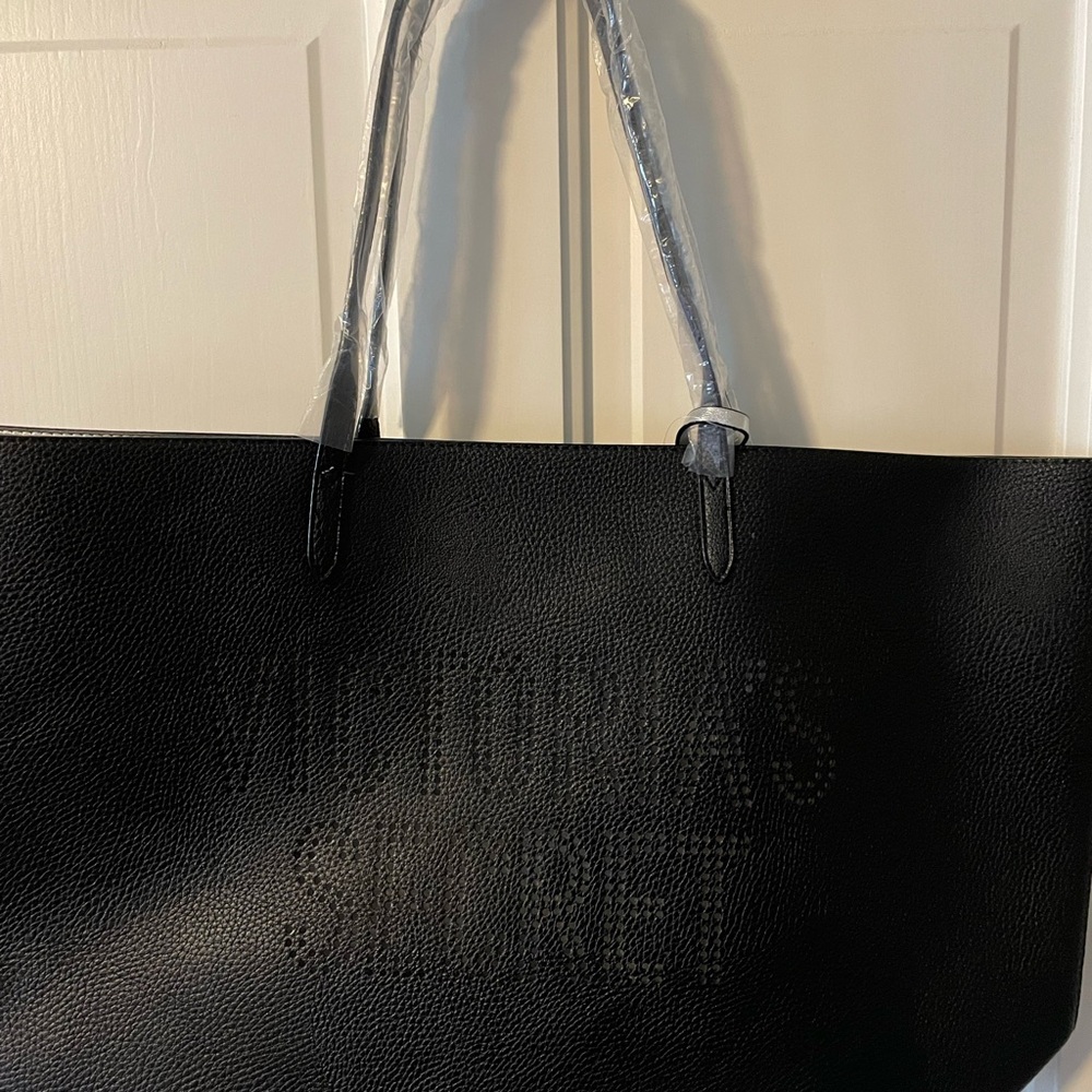 Victoria's Secret Black Classic Tote Bag